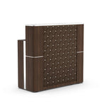 Lexor MODEN II Reception Desk moden-dark-walnut DSP-LXR-NRTBL-VM511-2-BRN