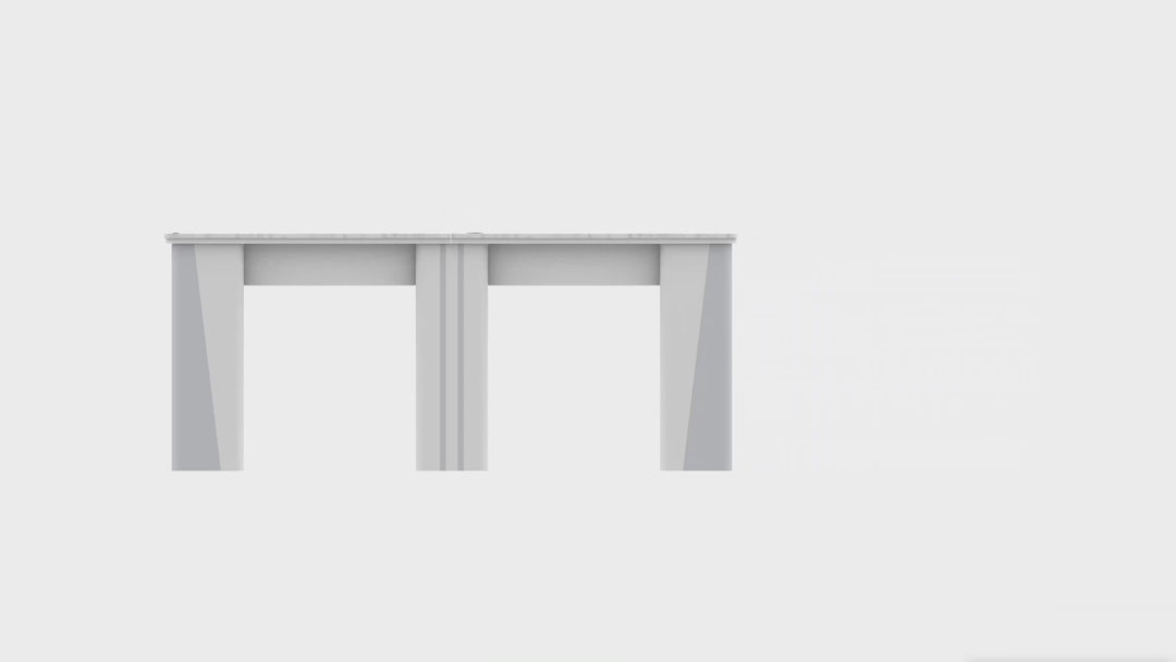 NOVA I Extensión de Mesa de Manicura Pieza Central