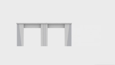 NOVA I Extensión de Mesa de Manicura Pieza Central