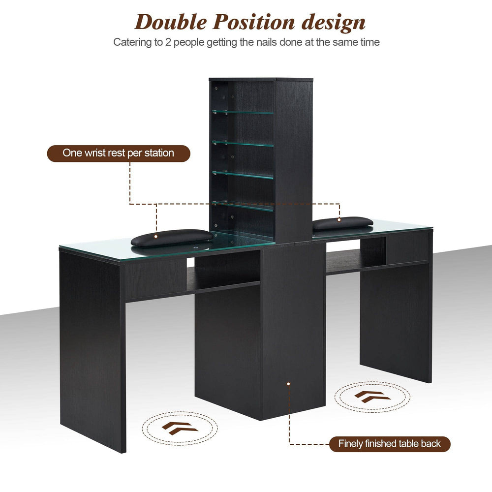 Dual Elegance Manicure Station