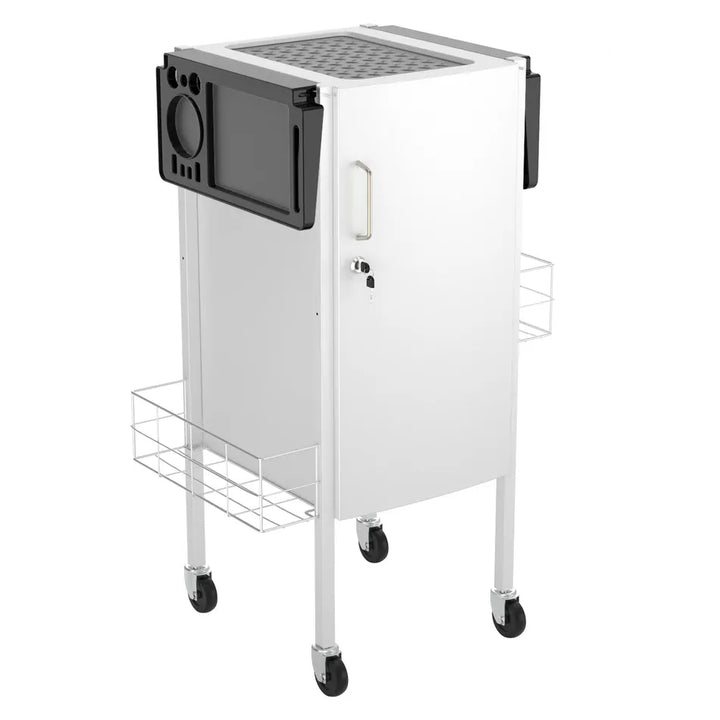 Berkeley Salon Metal Trolley White DSP-TAS-SMT-WHT