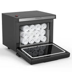 Brooks Salon Furnishing 8L Towel Warmer Cabinet Black DSP-TAS-8TWC-BLK