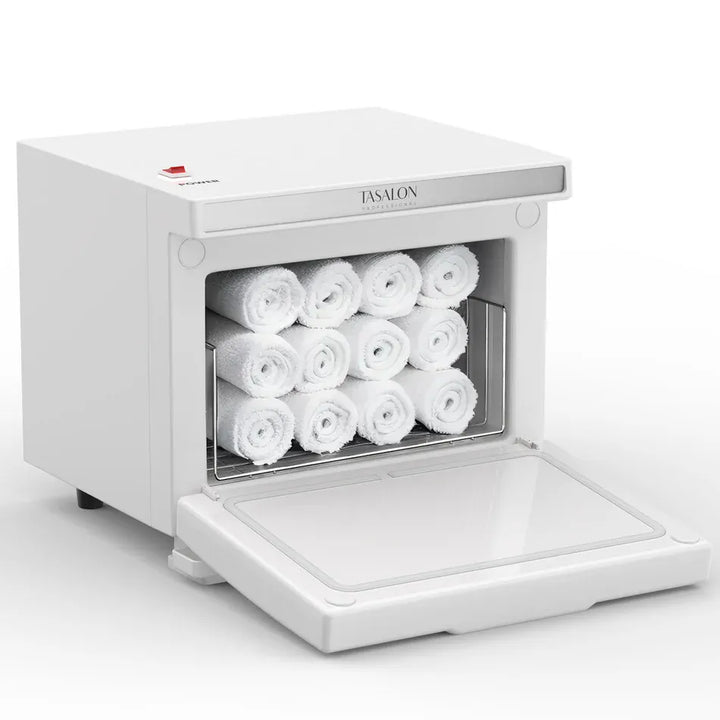 Brooks Salon Furnishing 8L Towel Warmer Cabinet White DSP-TAS-8TWC-WHT