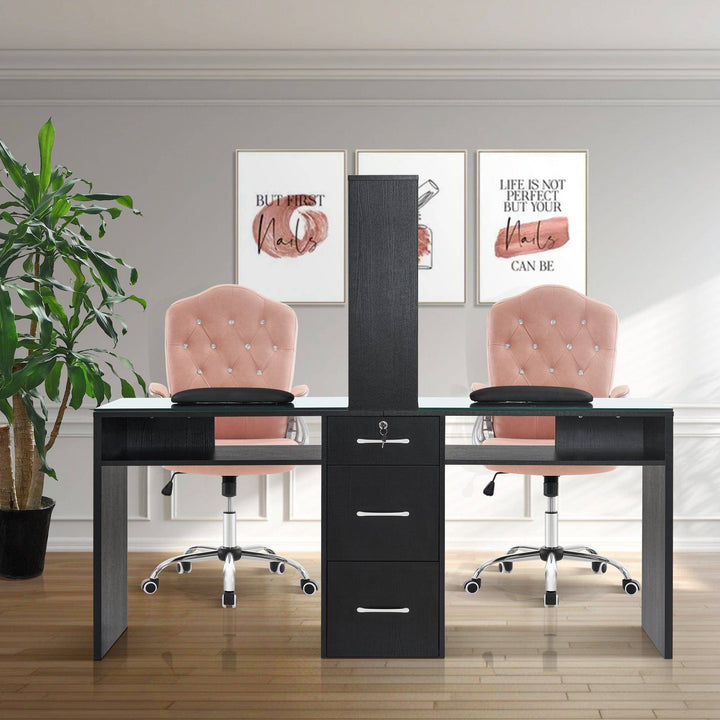 Brooks Salon Furnishing Dual Elegance Manicure Station
