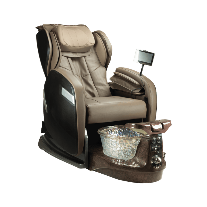 WS Nails Fiori 9000 Pedicure Spa Fi9-Brown / Fi9-Satin Mocha Crystal / Yes
