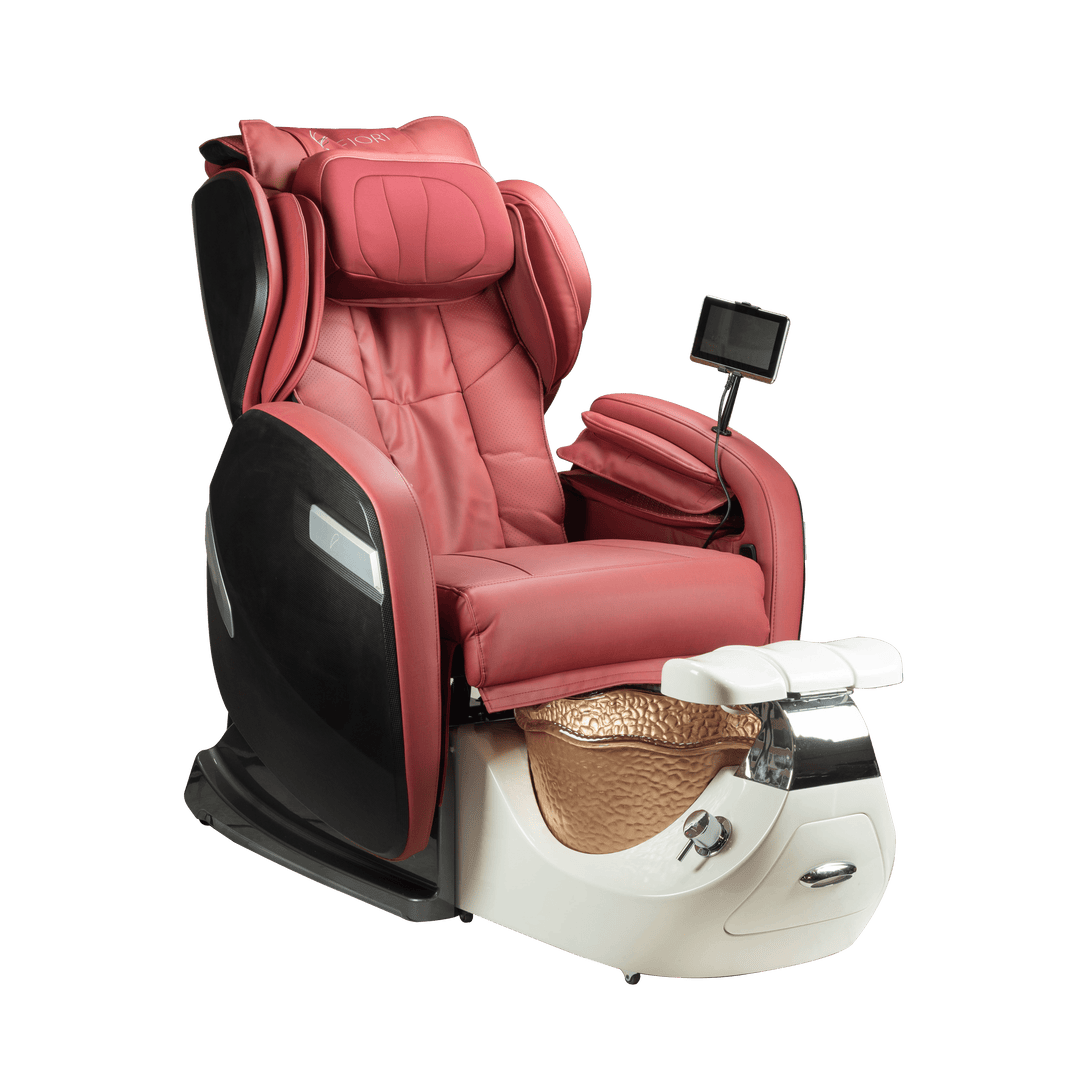 WS Nails Fiori 9000 Pedicure Spa Fi9-Red / Fi9-White Diamond / Yes