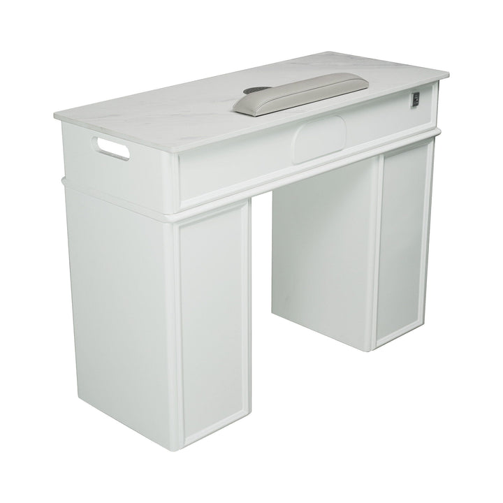 LUX SPA Lux N146 Single Manicure Nail Table Combo Package DSP-LUX-NTBL-N146-COM