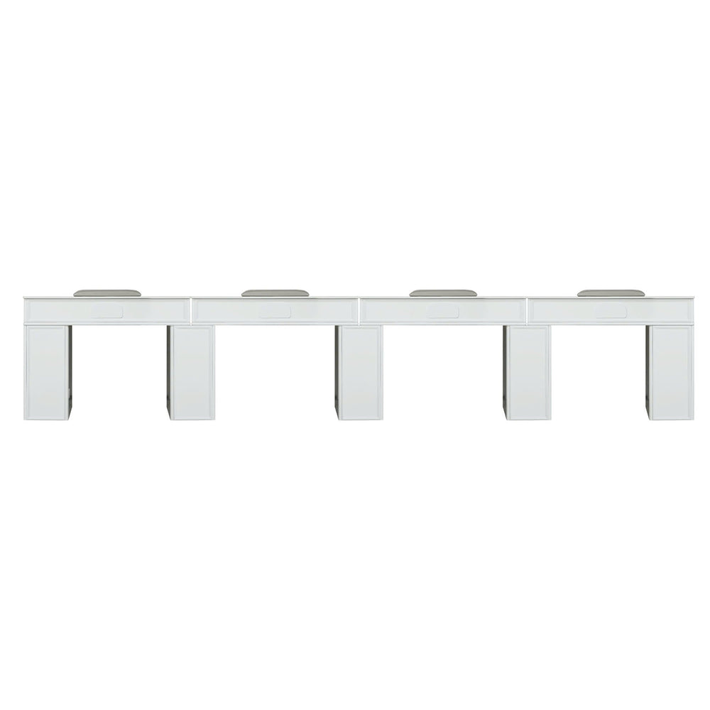 LUX N146 Multi-Section Manicure Nail Table