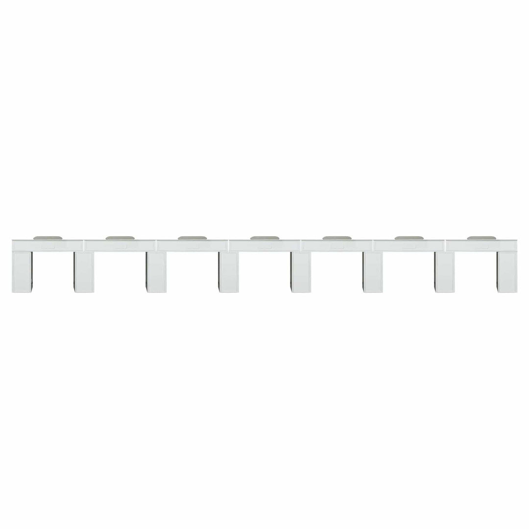 LUX SPA LUX N146 Multi-Section Manicure Nail Table 7 Sections DSP-LUX-NTBL-LUXN146-MUL-7