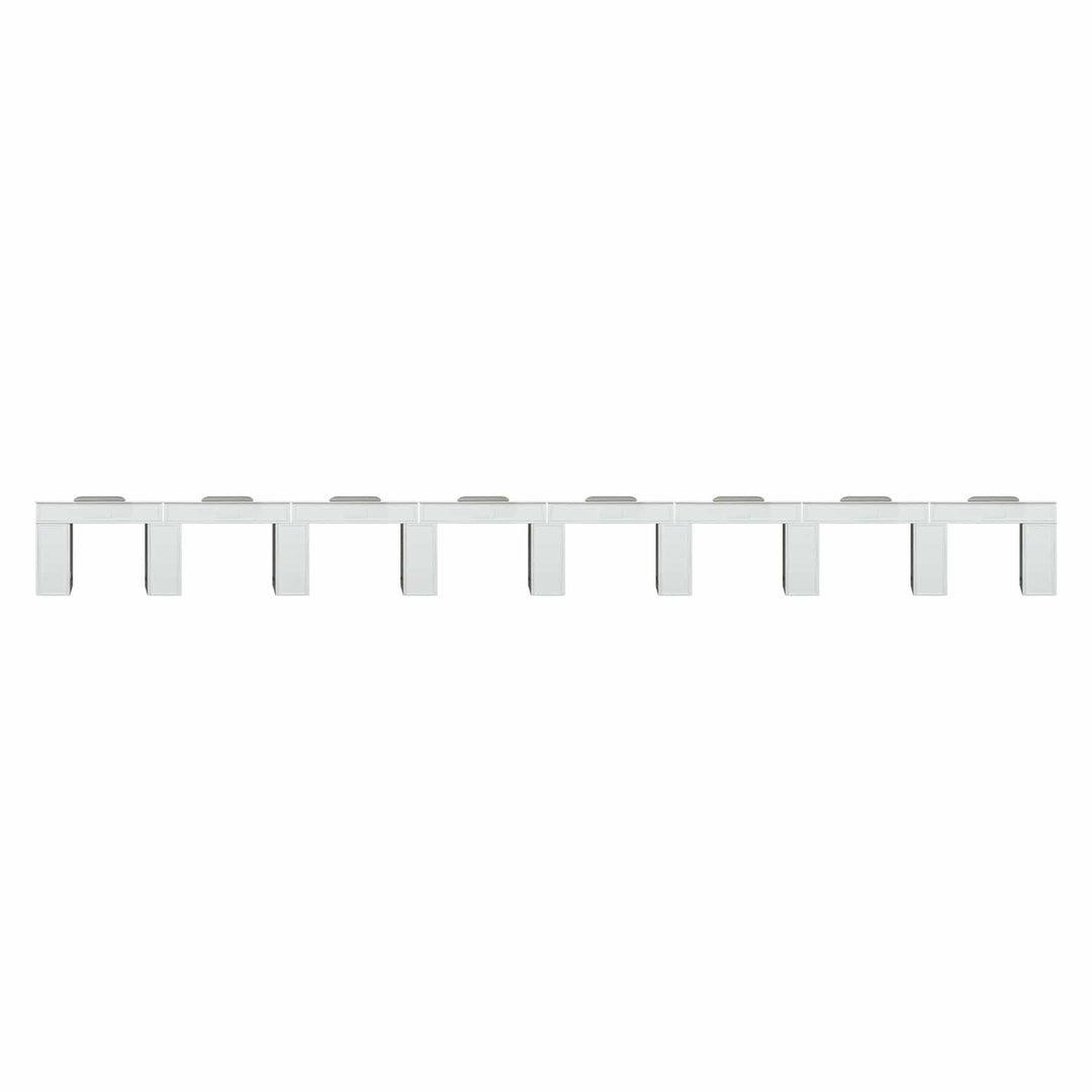 LUX SPA LUX N146 Multi-Section Manicure Nail Table 8 Sections DSP-LUX-NTBL-LUXN146-MUL-8