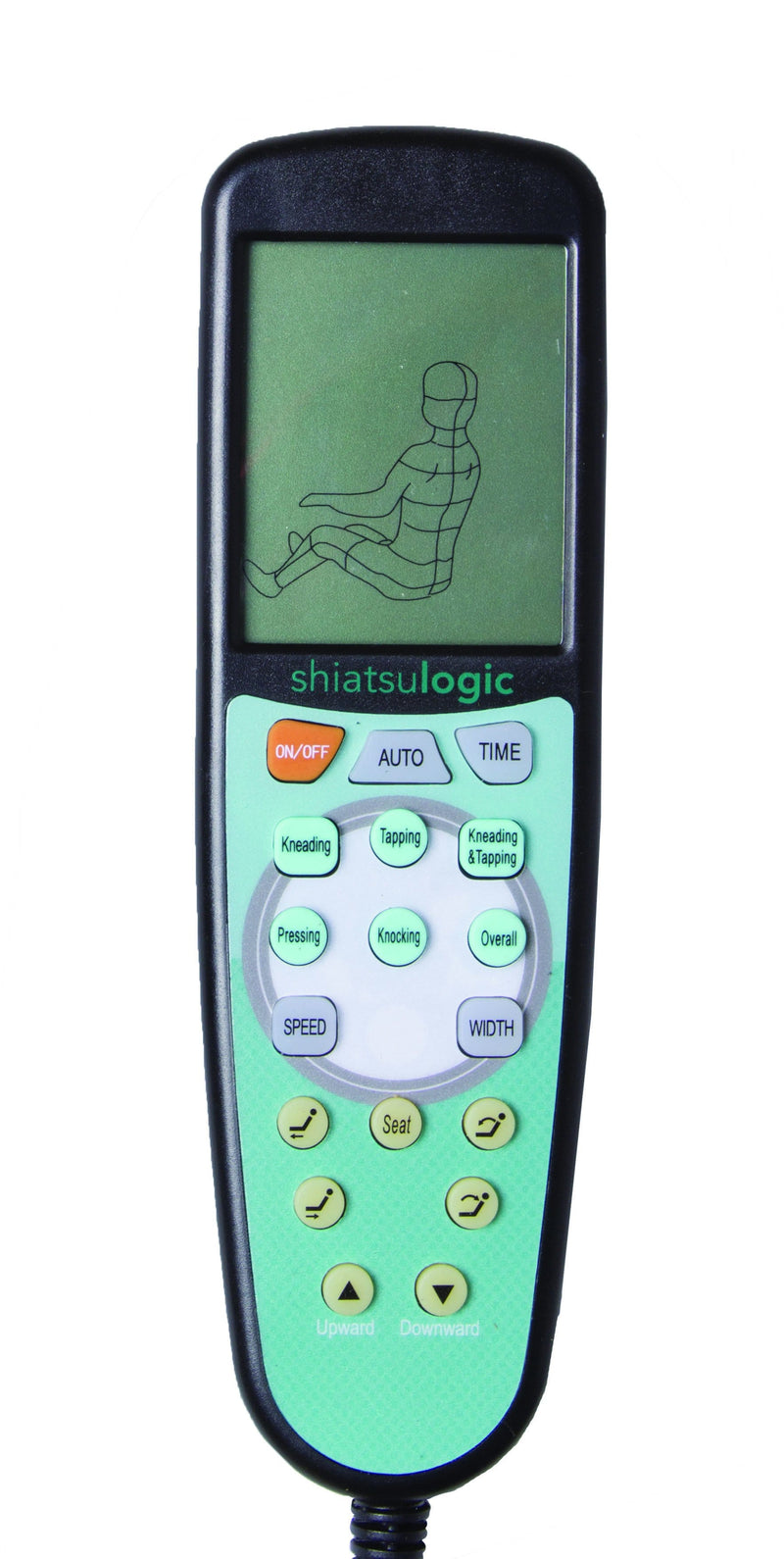 ShopSalonCity Shiatsulogic EX Massage Chair LCD Remote Control 00-KAN-RMT-1603