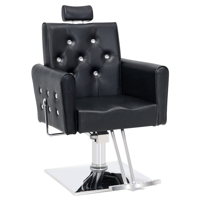 BarberPub Classic Recliner Barber Chair