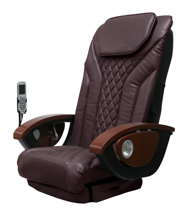 Mayakoba SHIATSULOGIC EX-R Pedicure Massage Chair Vibration Cushion Cover Set (cover set only, w/o chair) Coffee EXR KAN-TCHRCVR-20-V-CFE