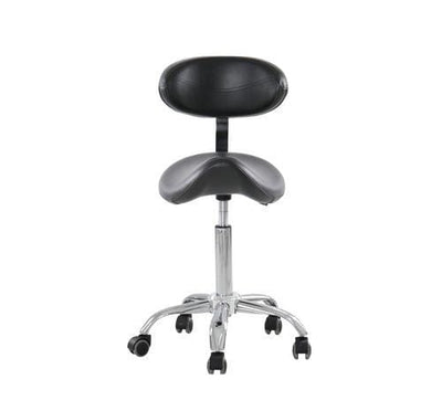 Beauty-Ace Saddle Beauty Salon Swivel Chair with Backrest BA9938