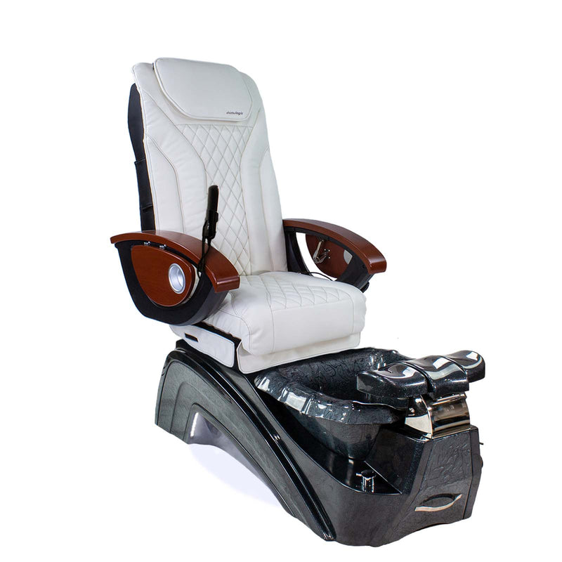 Mayakoba Fedora II Pedicure Spa Chair - Shiatsulogic EX-R White EXR / Black Grey Fedora II AYC-SPA-FEDORA-2-C-EXR-WHT