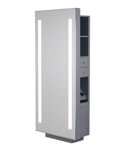 Belvedere Maletti Belvedere OP251-HPL Opal Styling Station w Full Mirror