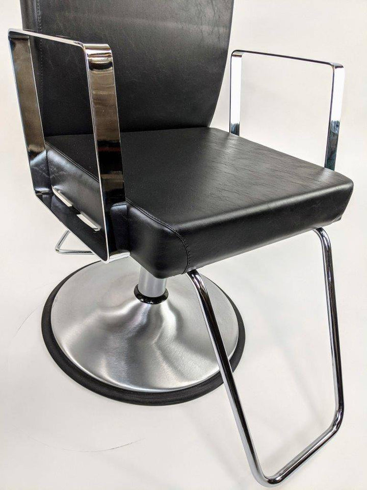 Belvedere Willow Tattoo Client Chair FF-BEL-APCHR-1100-BLK-KIT
