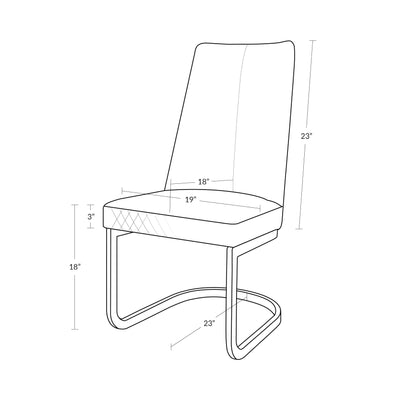 Mayakoba Aster Salon Customer Chair