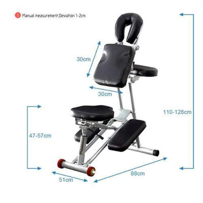 TatArtist Multi-adjustable Foldable Tattoo Chair TA5900 FF-DPI-TTCHR-5900-BLK