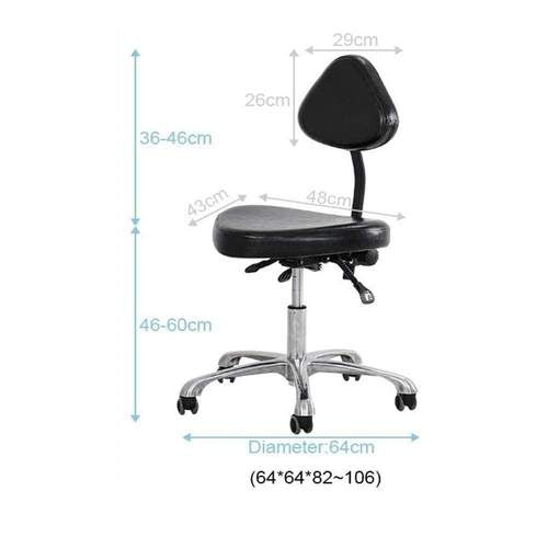 TatArtist Ergonomic Tattoo Stool Hydraulic Multi-functional Adjustable Tattoo Artist Chair FF-DPI-ARTCHR-9970-BLK