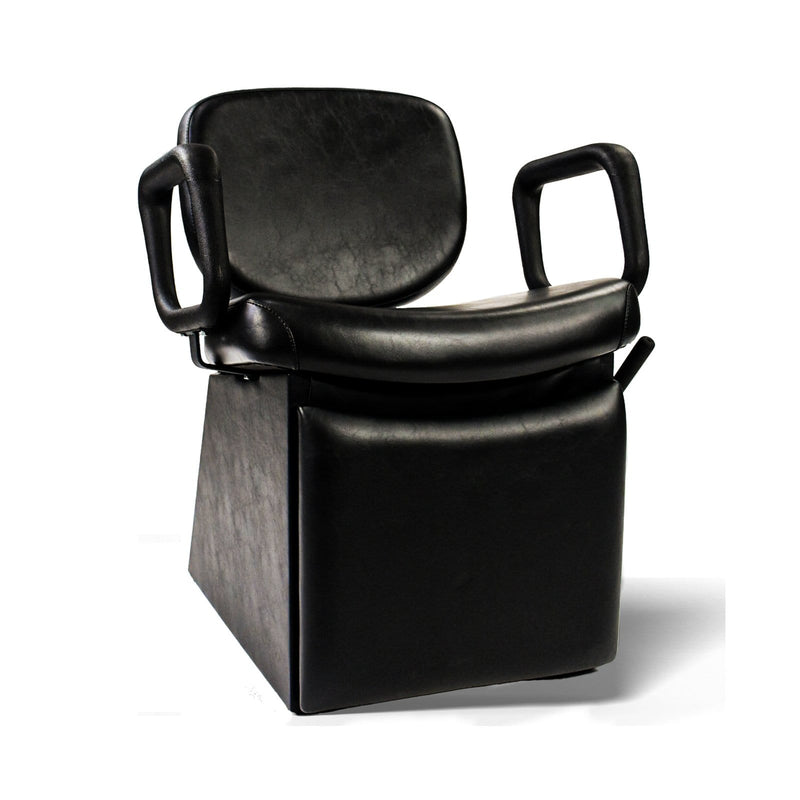 Belvedere Belvedere Siesta Reclining Shampoo Chair with Footrest FF-BEL-SPCHR-4400-BLK