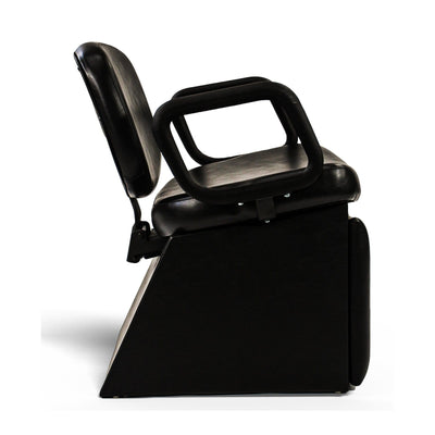 Belvedere Belvedere Siesta Reclining Shampoo Chair with Footrest FF-BEL-SPCHR-4400-BLK
