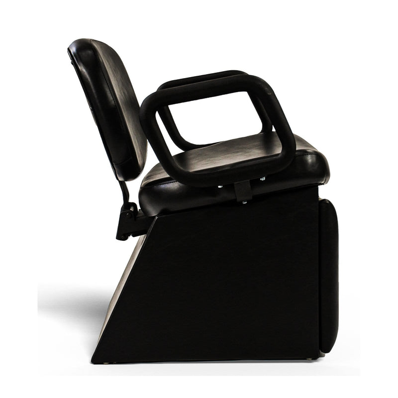 Belvedere Belvedere Siesta Reclining Shampoo Chair with Footrest FF-BEL-SPCHR-4400-BLK