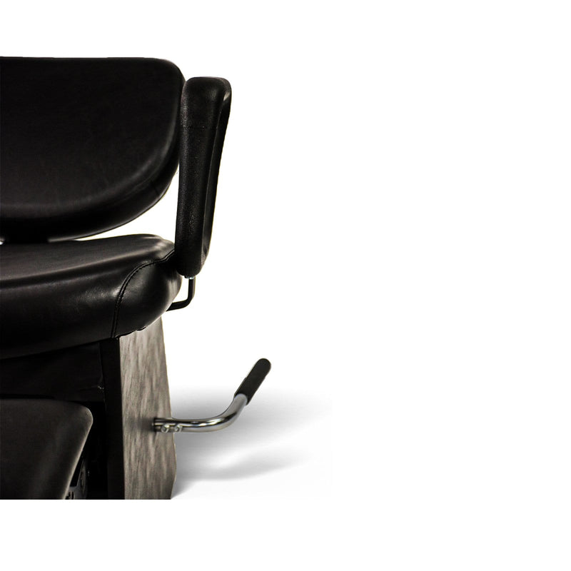 Belvedere Belvedere Siesta Reclining Shampoo Chair with Footrest FF-BEL-SPCHR-4400-BLK