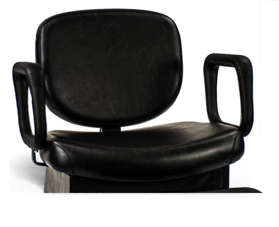Belvedere Belvedere Siesta Reclining Shampoo Chair with Footrest FF-BEL-SPCHR-4400-BLK