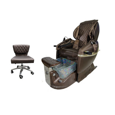 Diva Diva Deluxe Spa Pedicure Chair with Free Pedicure Stool