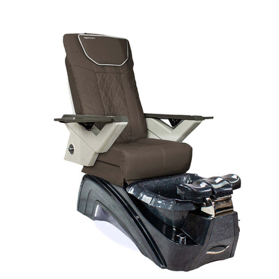 Mayakoba Fedora II Pedicure Spa Chair - Shiatsulogic FX Chocolate FX / Black Fedora II