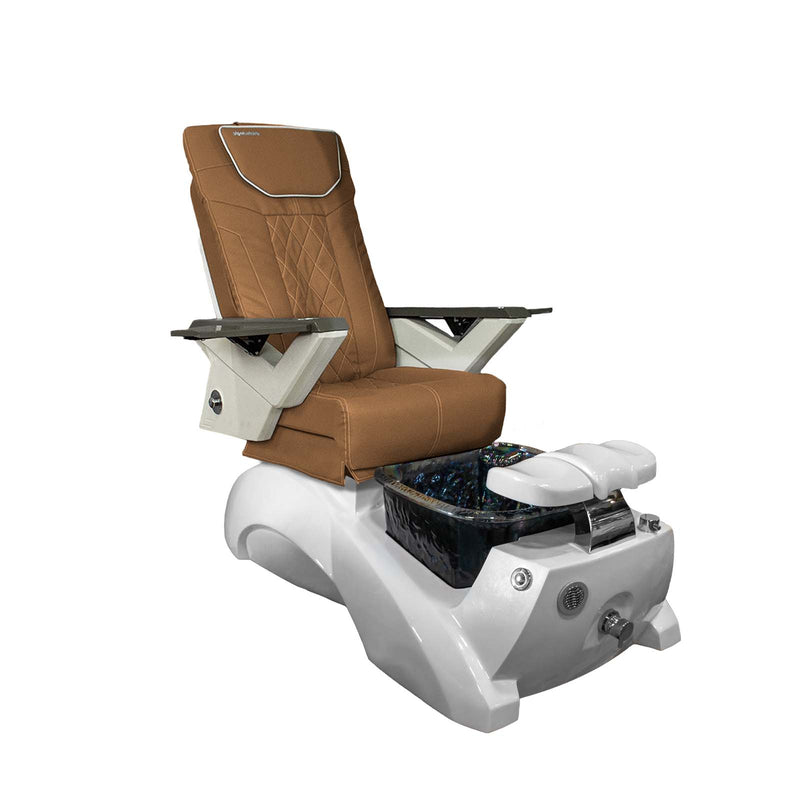 Mayakoba FLORENCE Shiatsulogic FX Pedicure Chair Cappuccino FX / White and Black Florence