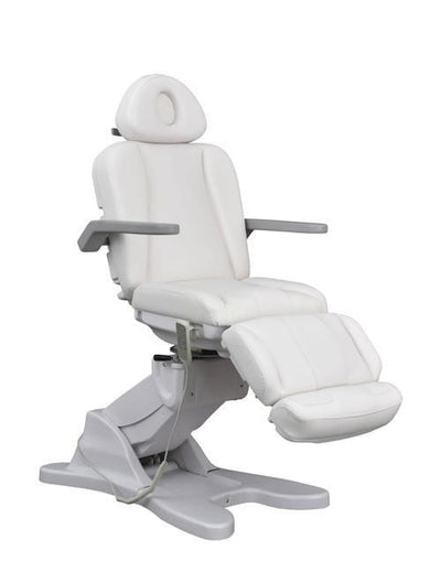 Beauty-Ace 4 Motors Electric Beauty Salon Chair G903 - White Upholstery FF-DPI-FCCHR-G903-WHT