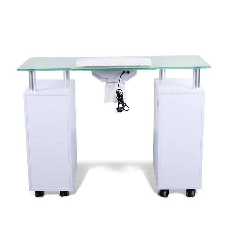 Mayakoba Glasglow Manicure Table With Fan