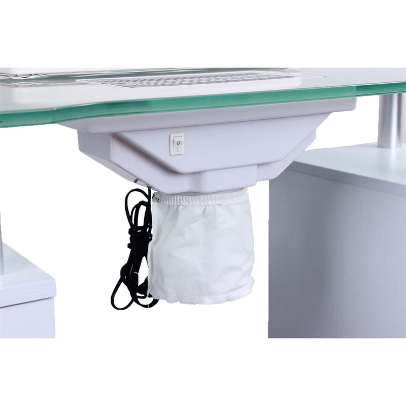 Mayakoba Glasglow Manicure Table With Fan