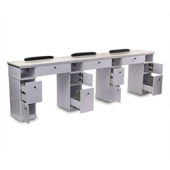 Mesa de manicura triple SONOMA