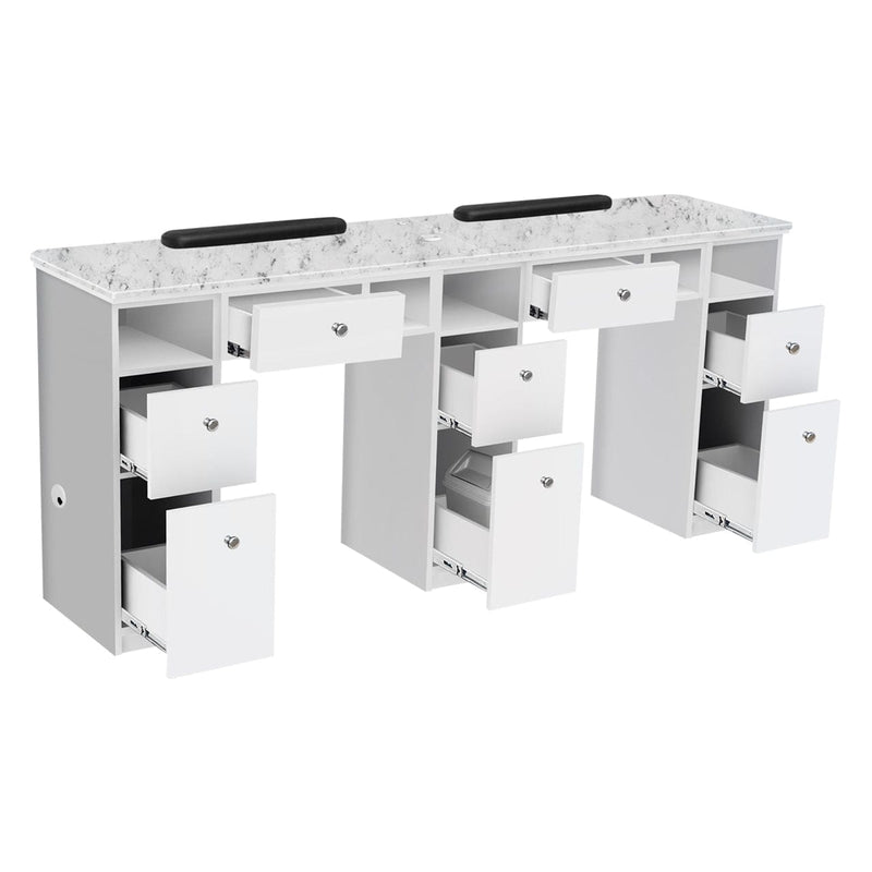 Mayakoba NOVA I Double Manicure Table