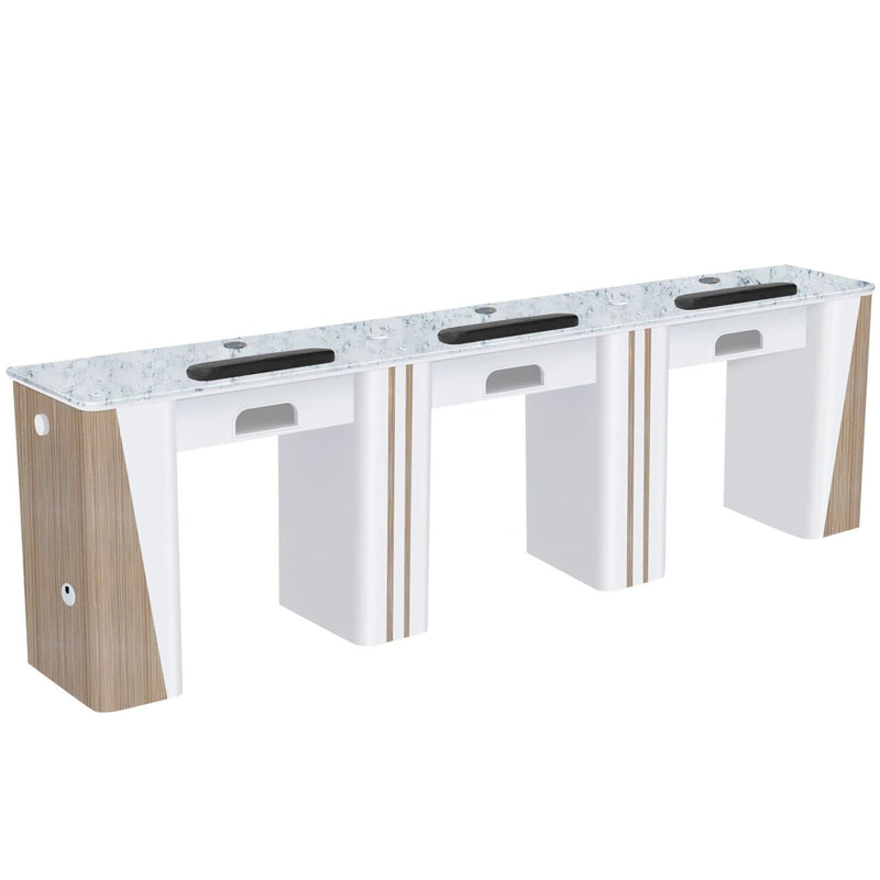 Mayakoba NOVA II Triple Manicure Table