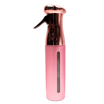 Keen Essentials KEEN Continuous Mist Clear Spray Bottle - 12 Oz (Metallic Bottle in Pink and Silver) Pink JMA-BTL-001-PNKPNK