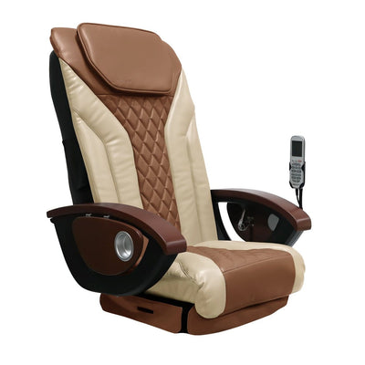 Mayakoba SHIATSULOGIC EX-R Massage Chair (chair w/ cover set) Sand and Cappuccino EXR AYC-TCHR-2007-SDCPO