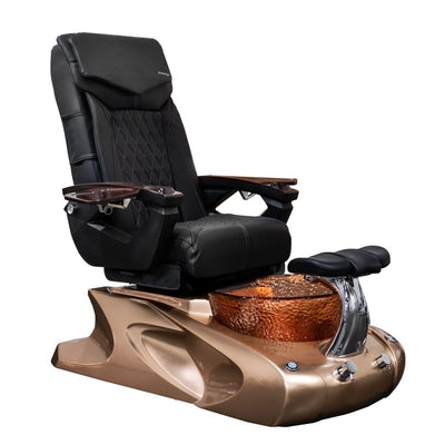 Mayakoba VIGGO II Shiatsulogic LX Pedicure Chair Black LX / Metallic Gold Viggo II AYC-SPA-VIGGO-2-LX1807-849MTLGLD-18VBLK