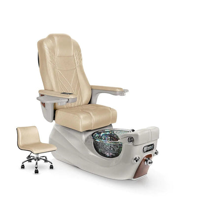 Lexor LIBERTE® Pedicure Spa Chair Lexor-Glazed Gold / Lexor-Sandstone FF-LXR-SPA-LIBERTE-Glazed-Gold-Sandstone