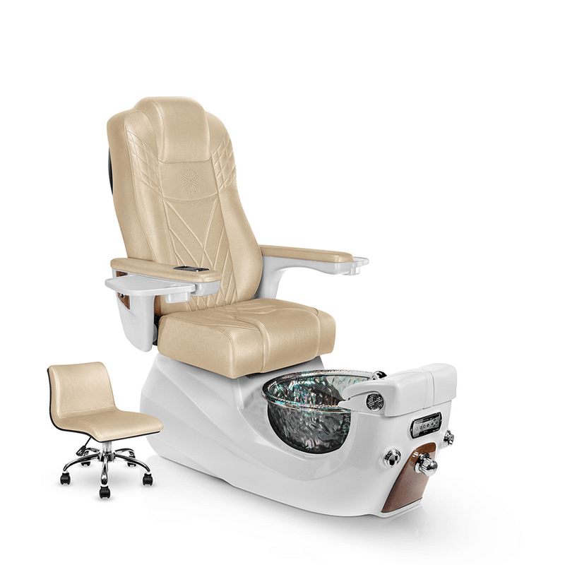 Lexor LIBERTE® Pedicure Spa Chair Lexor-Glazed Gold / Lexor-White Pearl FF-LXR-SPA-LIBERTE-Glazed-Gold-White-Pearl