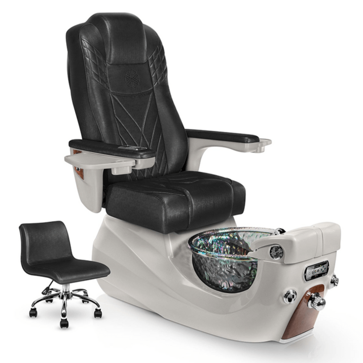 Lexor LIBERTE® Pedicure Spa Chair Lexor-Noir / Lexor-Sandstone FF-LXR-SPA-LIBERTE-Noir-Sandstone