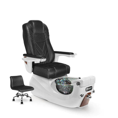 Lexor LIBERTE® Pedicure Spa Chair Lexor-Noir / Lexor-White Pearl FF-LXR-SPA-LIBERTE-Noir-White-Pearl