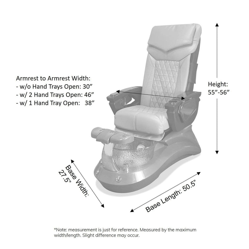 Mayakoba LOTUS II Shiatsulogic LX Pedicure Chair