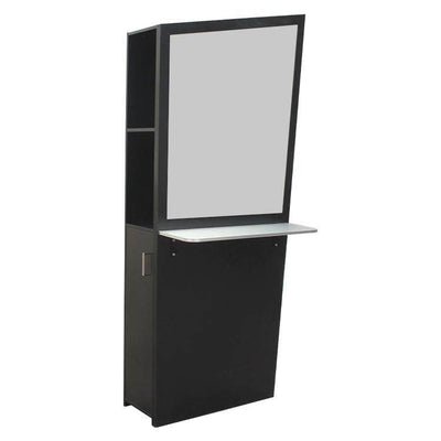 Berkeley ZOE Single Sided Styling Station Black KAM-SYSTL-095-BLK-KIT