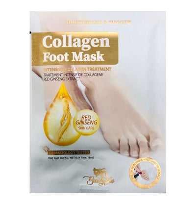 ShopSalonCity Beauty Plus Collagen Foot Socks (pk) MP-MBS-BPL-PDSCK-01