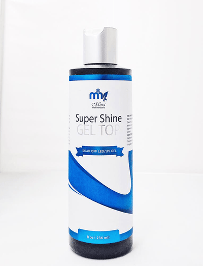 Mina Mina Super Shine Gel Top 8oz Refill MBS-MTPRFL-01