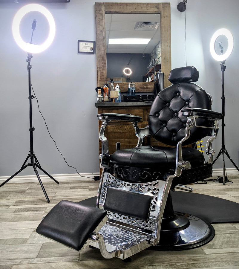 Berkeley MADISON Barber Chair DON-BBCHR-31914-BLK